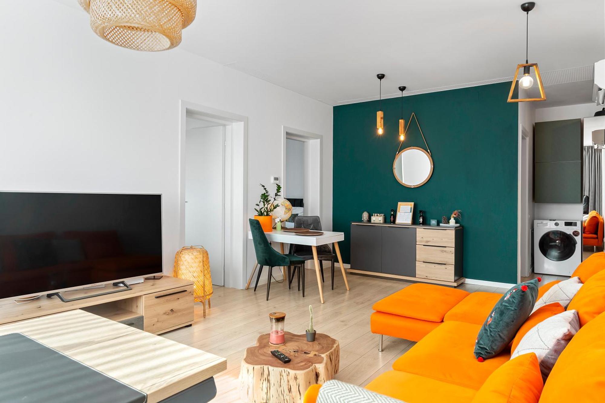 Apartamento Cozy Flat North Bucarest Exterior foto