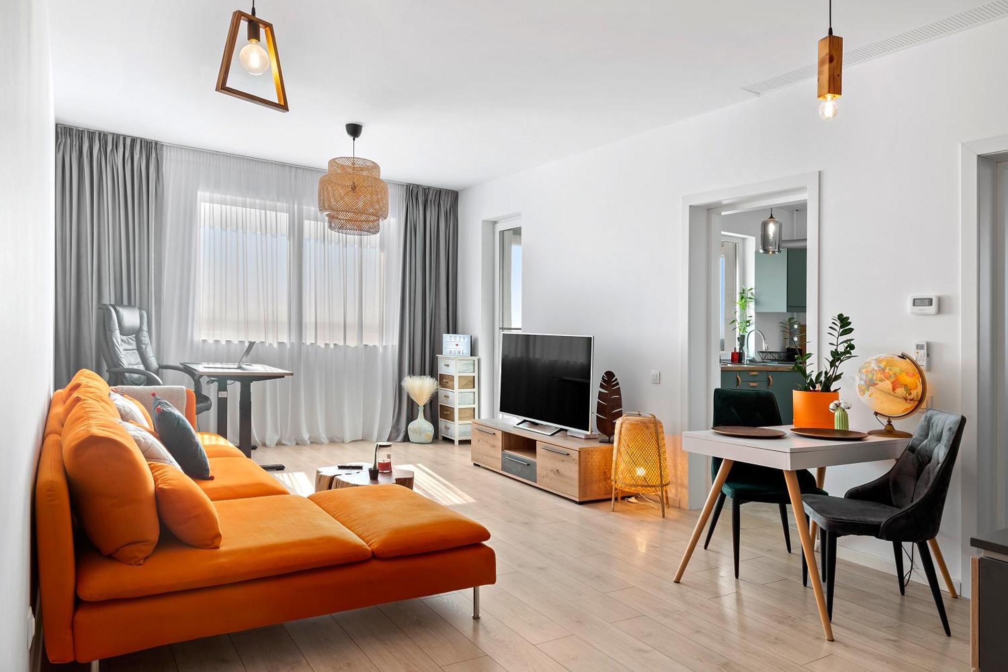 Apartamento Cozy Flat North Bucarest Exterior foto
